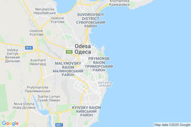 Одеса Карта