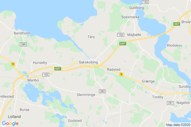 Sakskøbing Kort