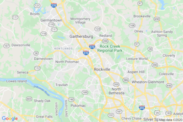 Rockville, MD Map