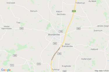 Brønderslev Kort