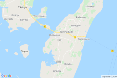 Rudkøbing Kort