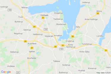 Vipperød Kort