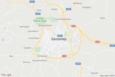 Gaziantep Map
