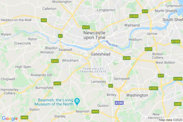 Gateshead Map
