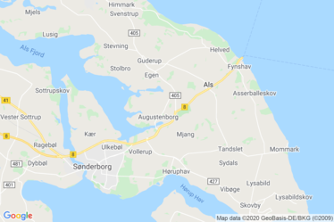 Augustenborg Kort