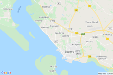 Esbjerg V Kort