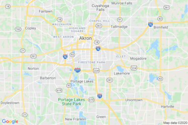 Cleveland, OH Map