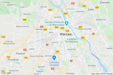 Warszawa Ochota Mapa
