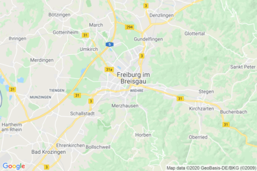 Freiburg Karte