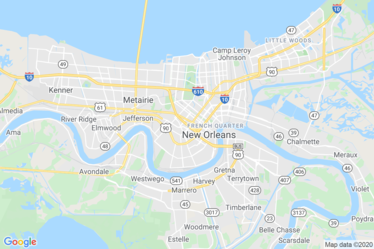 New Orleans Map