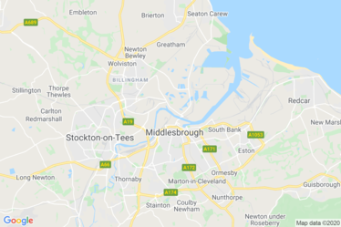 Middlesbrough Map
