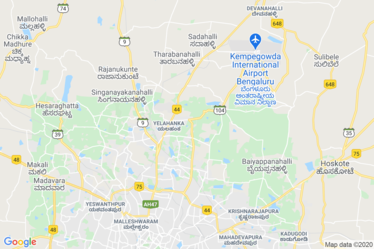 Bengaluru Central Map