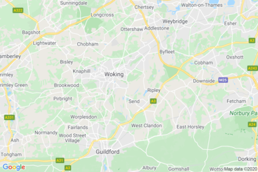Woking Map