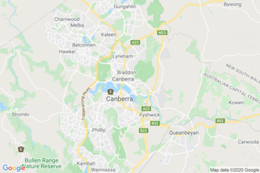 Canberra Map