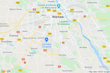 Warszawa Mokotów Mapa