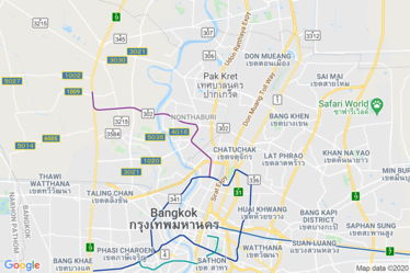 Bangkok Map