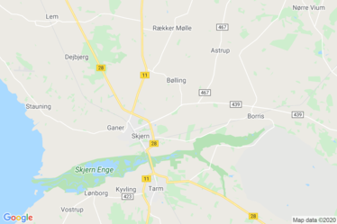 Skjern Kort