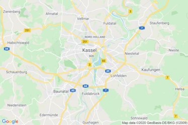 Kassel Karte