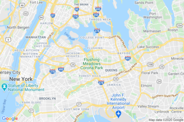 New York Queens, NY Map