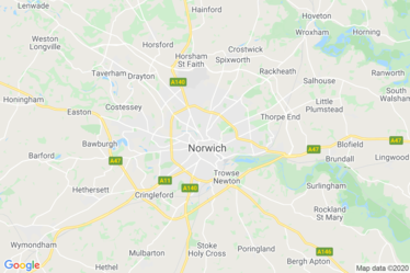 Norwich Map