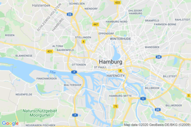 Hamburg Altona Karte