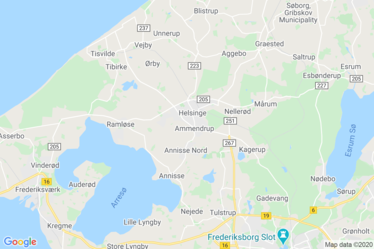 Helsinge Map