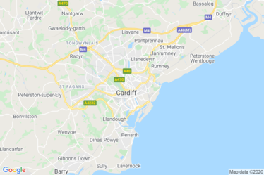 Cardiff Map