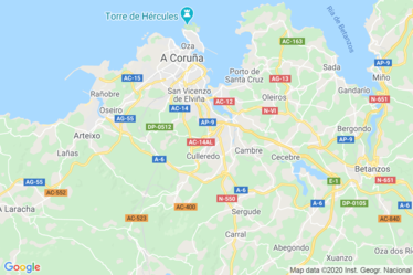 A Coruna Map