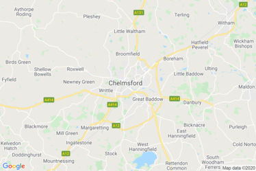 Chelmsford Map