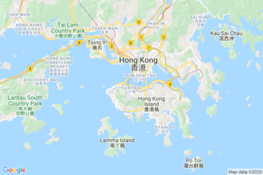 Central, Hong Kong Map