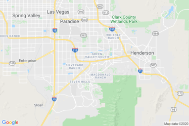 Henderson, NV Map