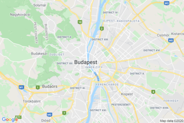 Budapest Map