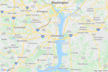 Alexandria, VA Map