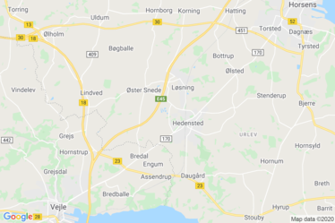 Hedensted Kort