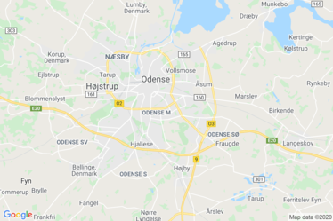 Odense M Kort