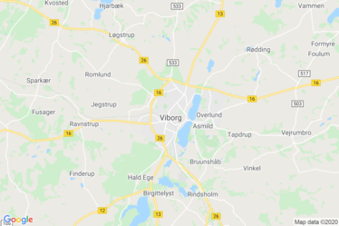 Viborg Map