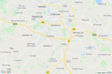 Odense S Map
