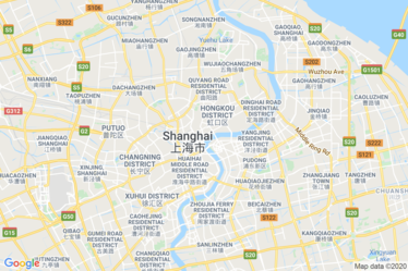 Shanghai, Hongkou Map