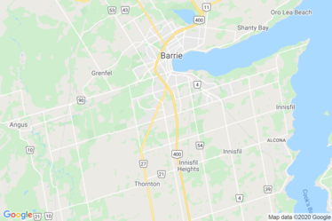 Barrie, ON Map