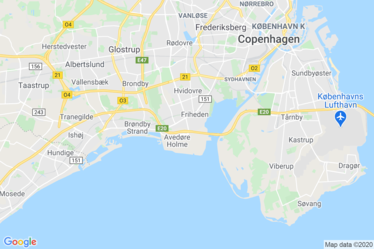 Hvidovre Kort