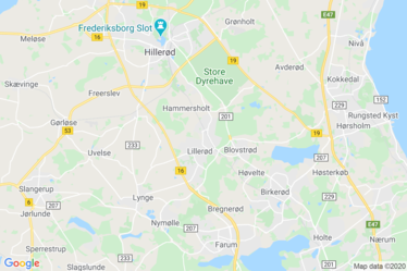 Allerød Kort
