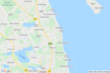 Vedbæk Kort