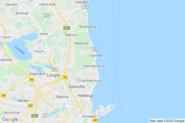 Klampenborg Map