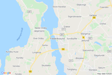 Frederikssund Map