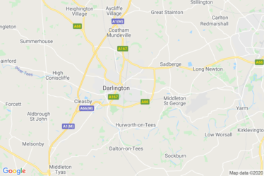 Darlington Map