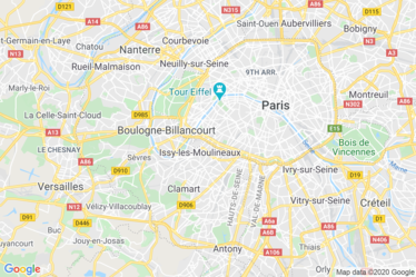 Issy les Moulineaux Map