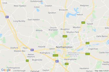 Northamptonshire Map