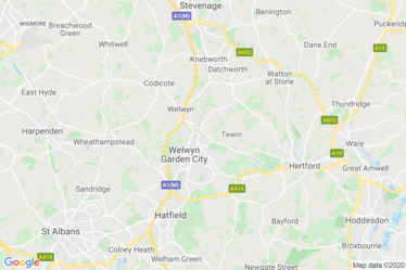 Hertfordshire Map