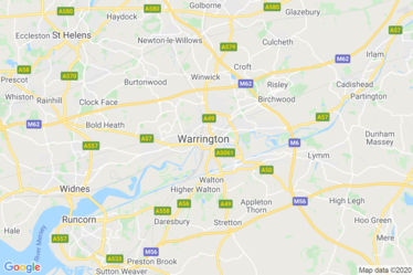Warrington Map