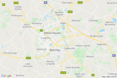 Milton Keynes Map